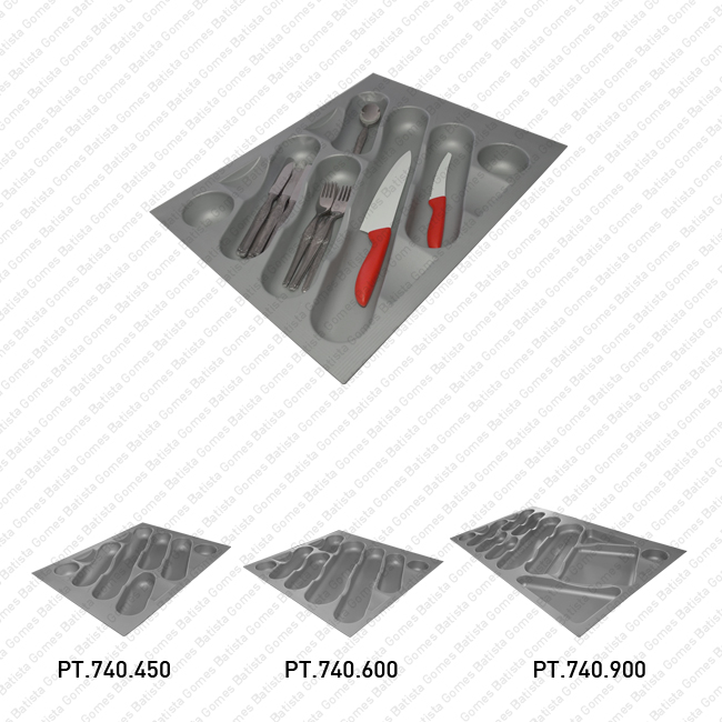 Porta talheres com diversas dimens�es - Polipropileno